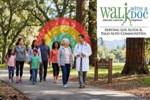 mental health walking group Los Altos